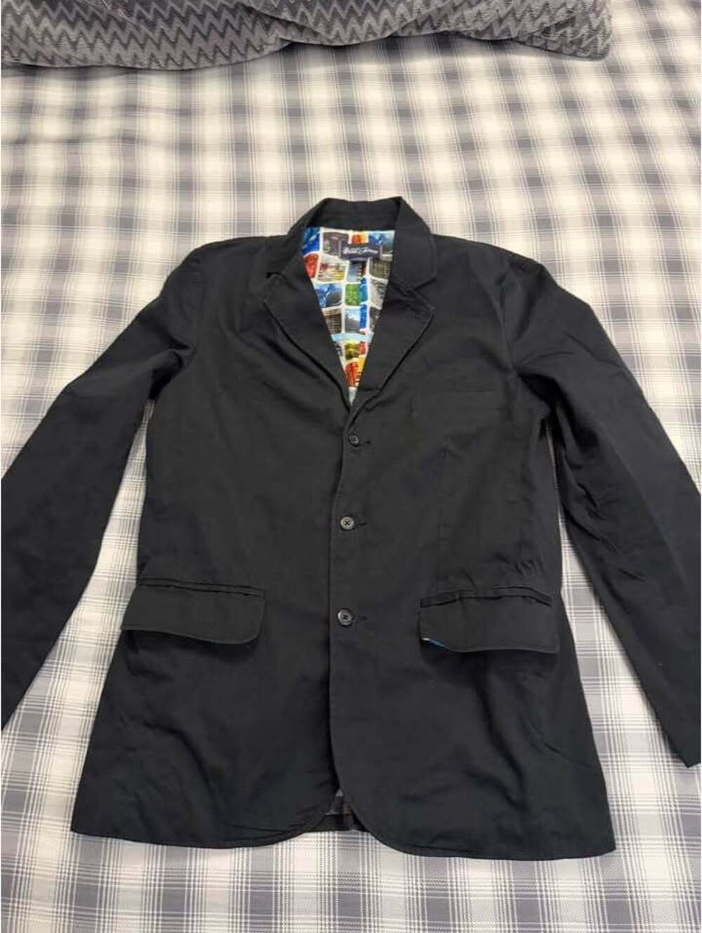 World Famous Rhino Brand Cotton Blazer Mens Size Medium Used Like New $30